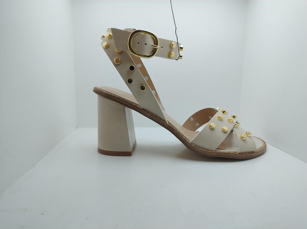 Sandália Salto/Vira - Nina